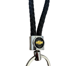 Učitaj sliku u galeriji, logo chevrolet na pletenom privesku za ključeve