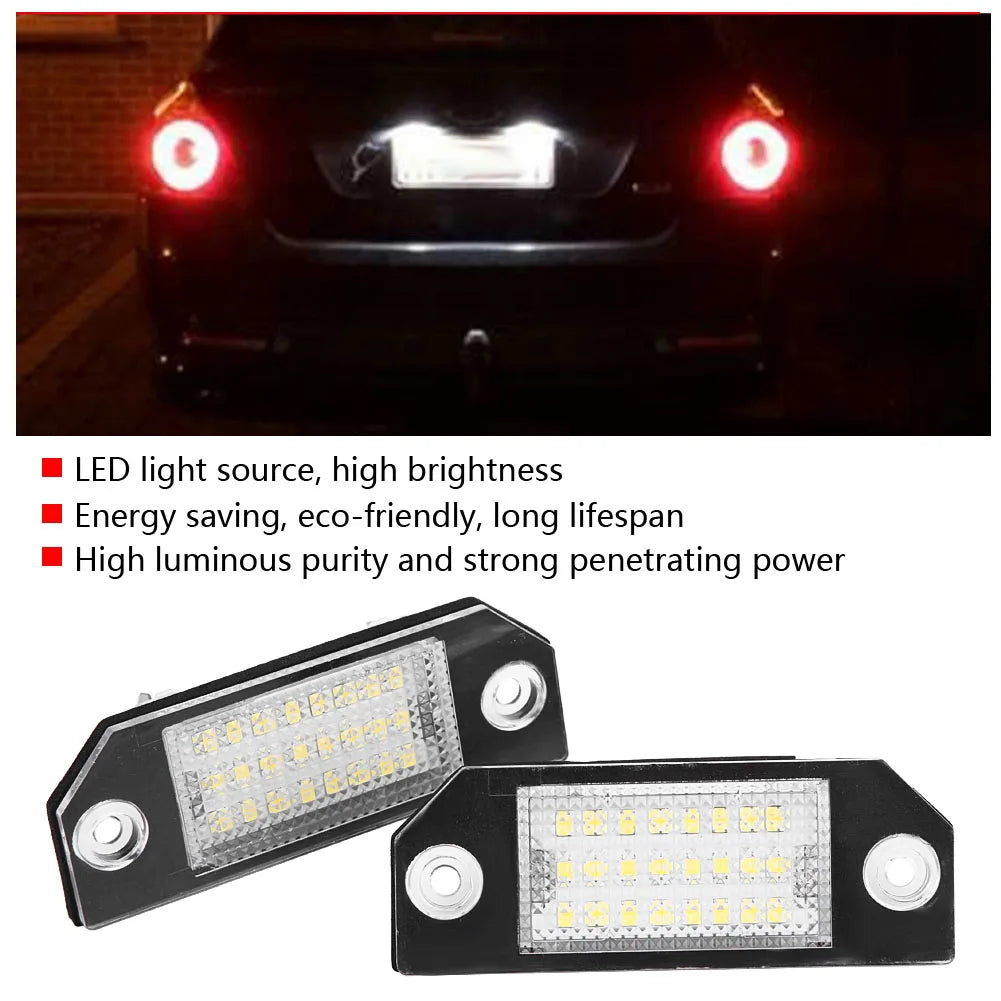 svetlost led tablica ford fokus primer