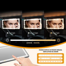 Učitaj sliku u galeriji, LED Ogledalo za Šminkanje u Autu