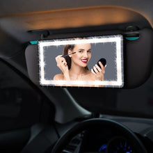 Učitaj sliku u galeriji, LED Ogledalo za Šminkanje u Autu