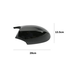 Učitaj sliku u galeriji, Poklopac Retrovizora BMW E90 E91 E92 Pre‑LCI – Glossy Black (Batman) - glossy black