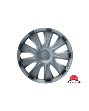 Učitaj sliku u galeriji, Ratkapne Versaco 15″ Stratos Silver & Black