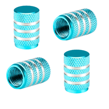 Učitaj sliku u galeriji, Kapice ventila za gume tirkizne