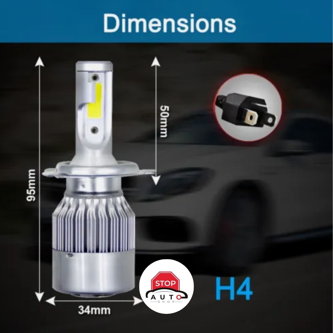 C6 H4 LED Sijalice 3800Lumena