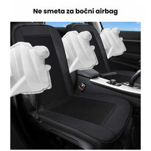 Učitaj sliku u galeriji, Presvlaka za auto sedište univerzalna sa grejanjem i hlađenjem