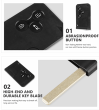 Učitaj sliku u galeriji, Renault Kartica Ključa – Zamensko Kućište - 3 Tastera