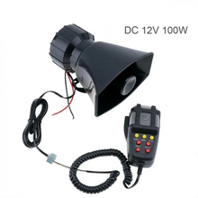 Učitaj sliku u galeriji, Auto Sirena sa Mikrofonom 12v 100w