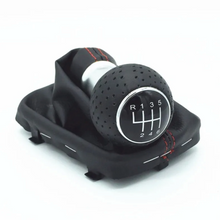 Učitaj sliku u galeriji, ručica menjača audi a3 8l 6 brzina crna koža