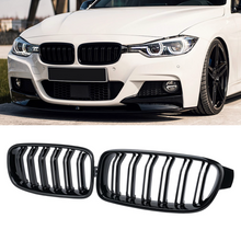 Učitaj sliku u galeriji, BMW Dupli Crni Grill Serija 3 F30 2012-2018