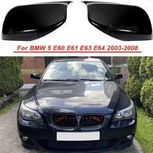 Učitaj sliku u galeriji, Poklopac Retrovizora BMW 5 E60 E61 2003–2008 – Glossy Black (Batman)