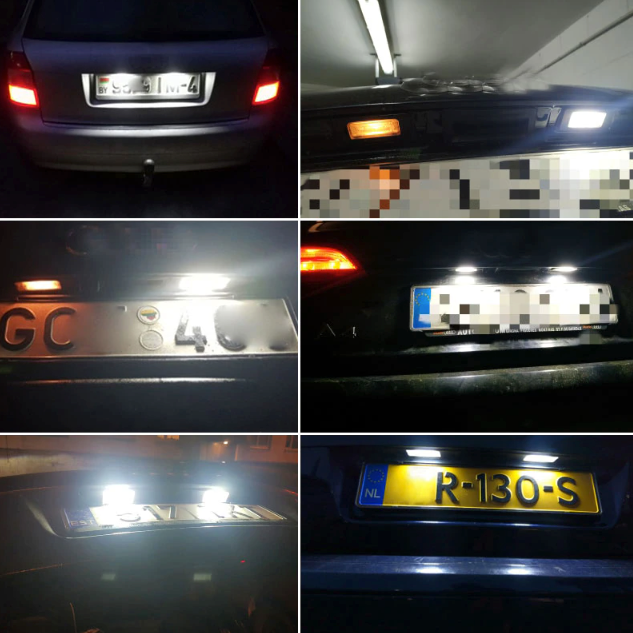 LED Svetla za Tablicu Audi A4 B8 A5 Q5 TT