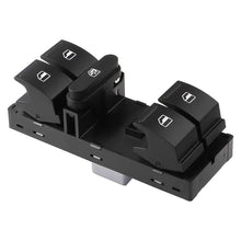 Učitaj sliku u galeriji, prekidač podizača prozora golf 5/6 – detalj tastera sa crvenim osvetljenjem