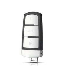 Učitaj sliku u galeriji, kućište ključa Volkswagen Passat B6 / CC — 3 tastera — SMART key — prednja strana