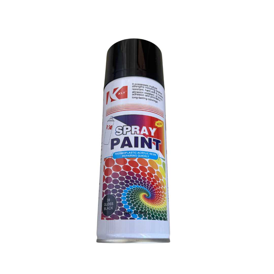 crni auto sprej 400ml brzo susenje za branike i plastiku