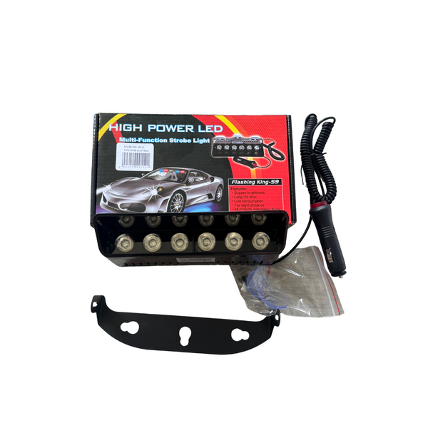 led blinker svetla 6 led 12 režima