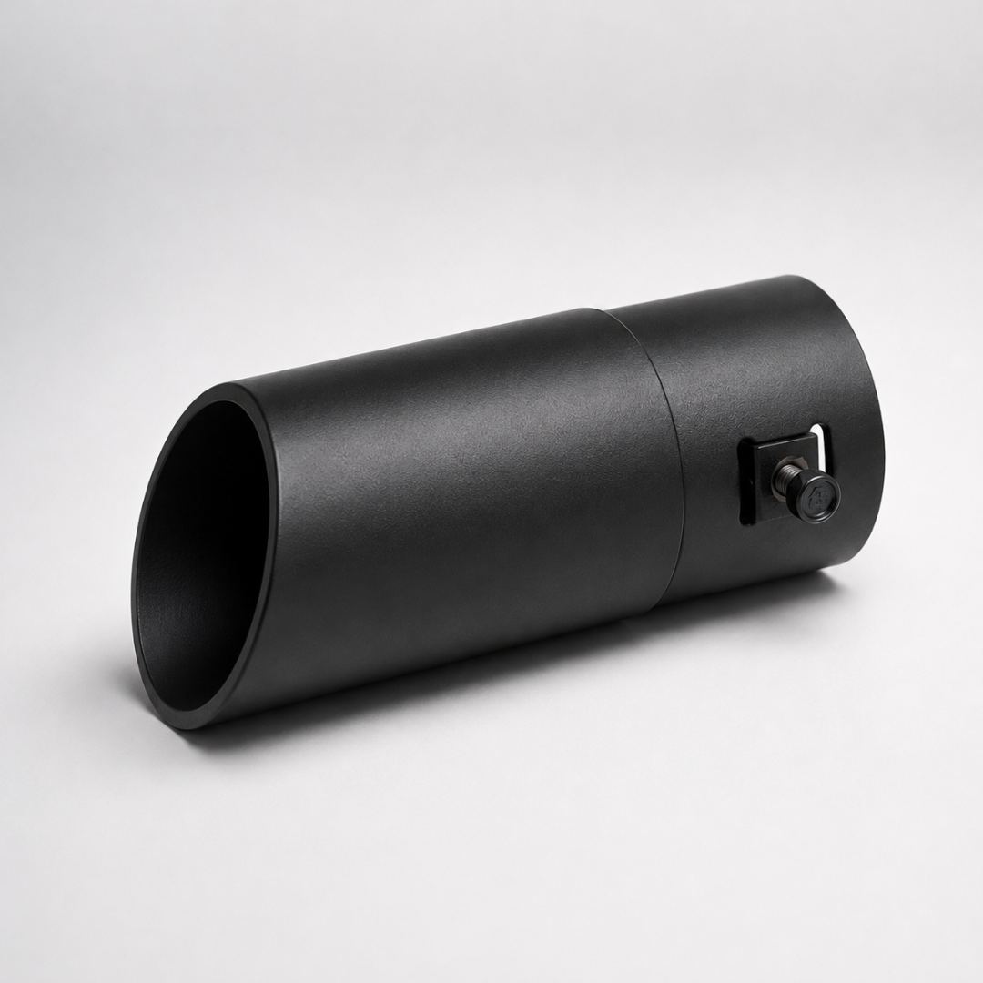 Nastavak za Auspuh – Crni Ovalni (10 cm)