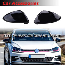 Učitaj sliku u galeriji, VW Golf 7 poklopci retrovizora glossy black
