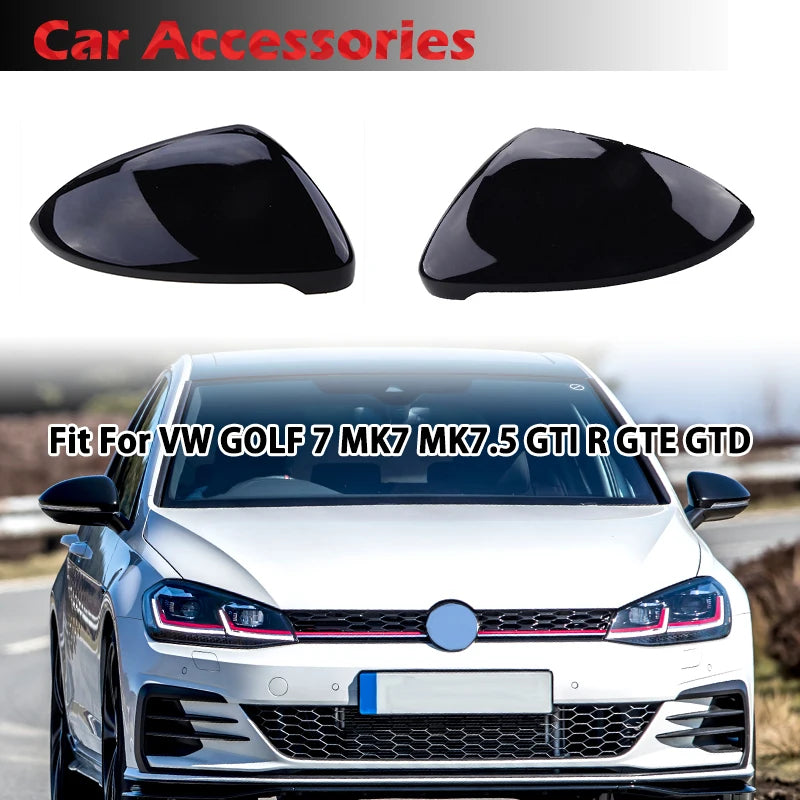 VW Golf 7 poklopci retrovizora glossy black