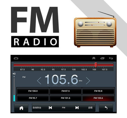 Android multimedija 7" CTC-7809 – VW/Škoda/Seat 2+32GB