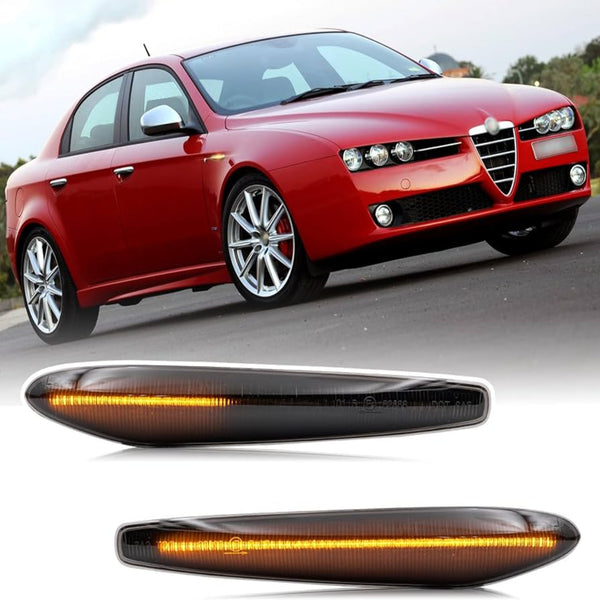 Dinamički LED Migavci za Alfa Romeo 159 Brera Zatamnjeni
