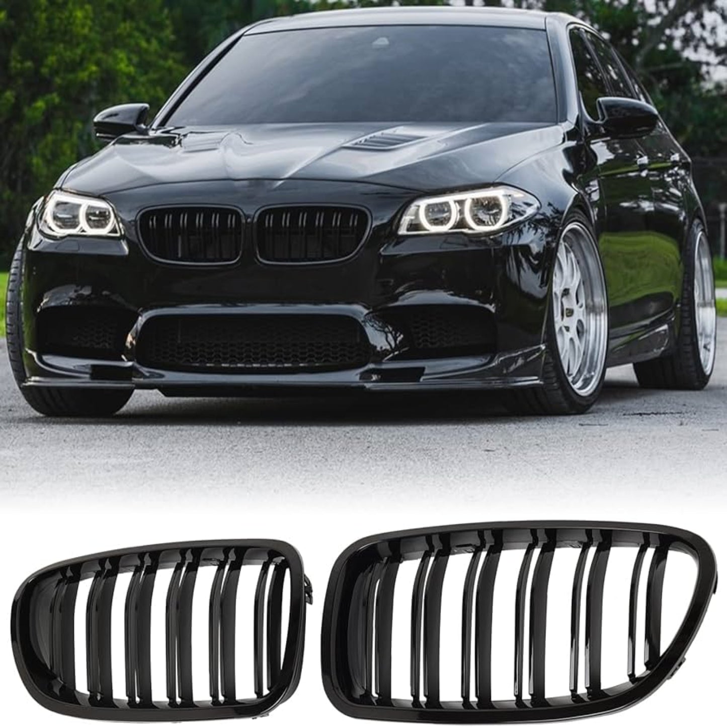 BMW Dupli Crni Grill Serija 5 F10 2010-2017