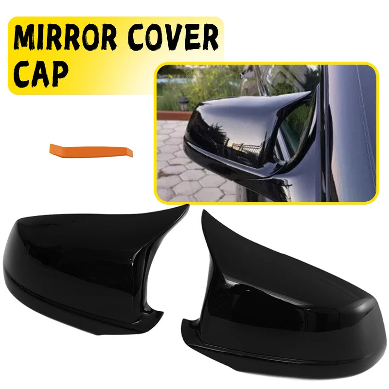 Poklopac Retrovizora BMW 5 F10 2010–2014 – Glossy Black (Batman) - glossy black