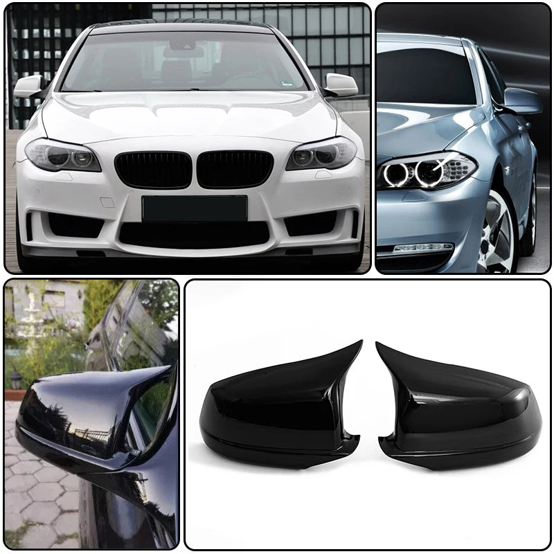 Poklopac Retrovizora BMW 5 F10 2010–2014 – Glossy Black (Batman) - glossy black