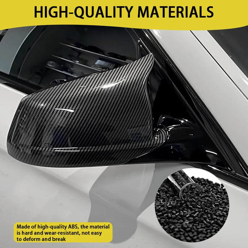 Poklopac Retrovizora BMW 5 F10 2010–2014 – Glossy Black (Batman) - glossy black
