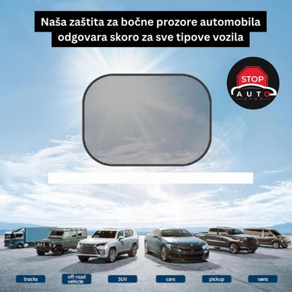 Mrežica Zaštita od Sunca za Bočna Stakla Automobila