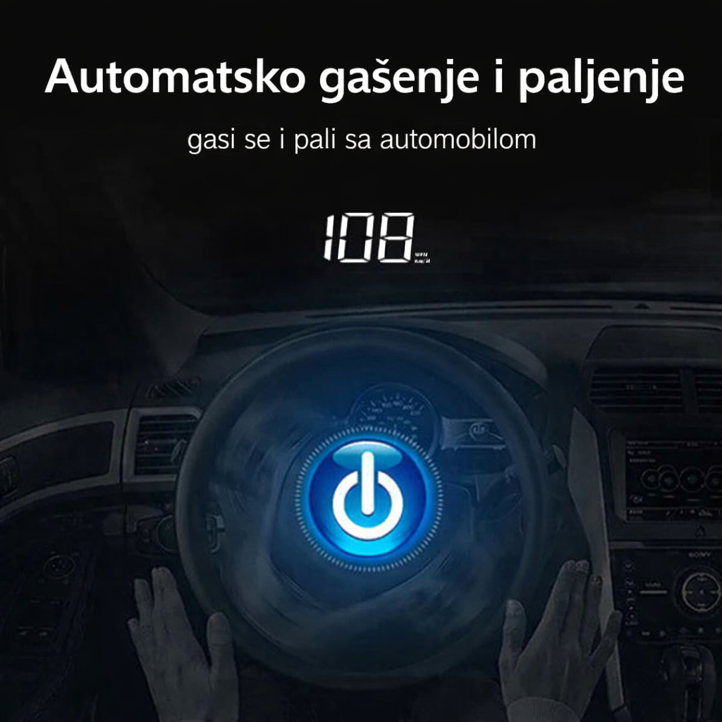 Head Up Displej (HUD) za Auto