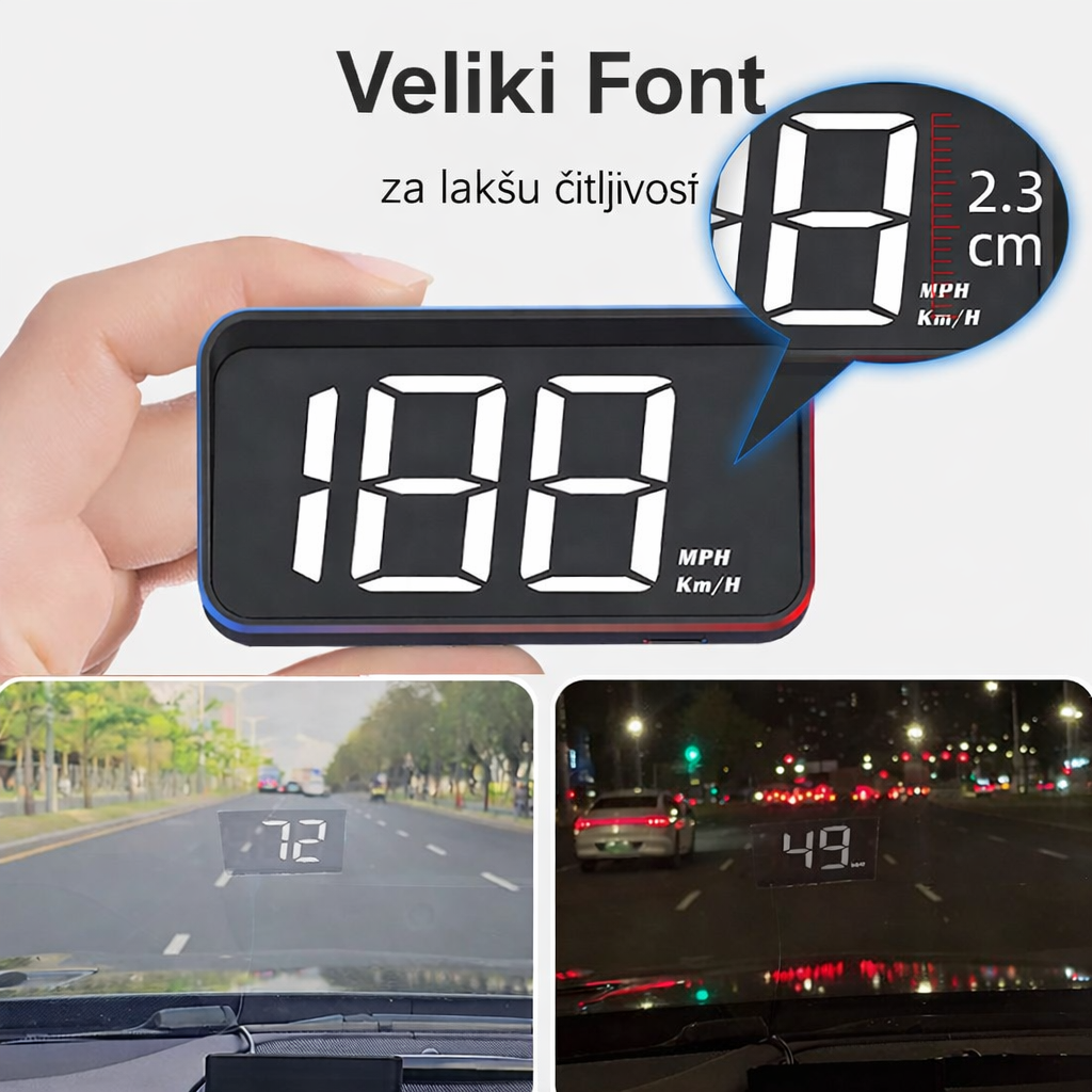 Head Up Displej (HUD) za Auto