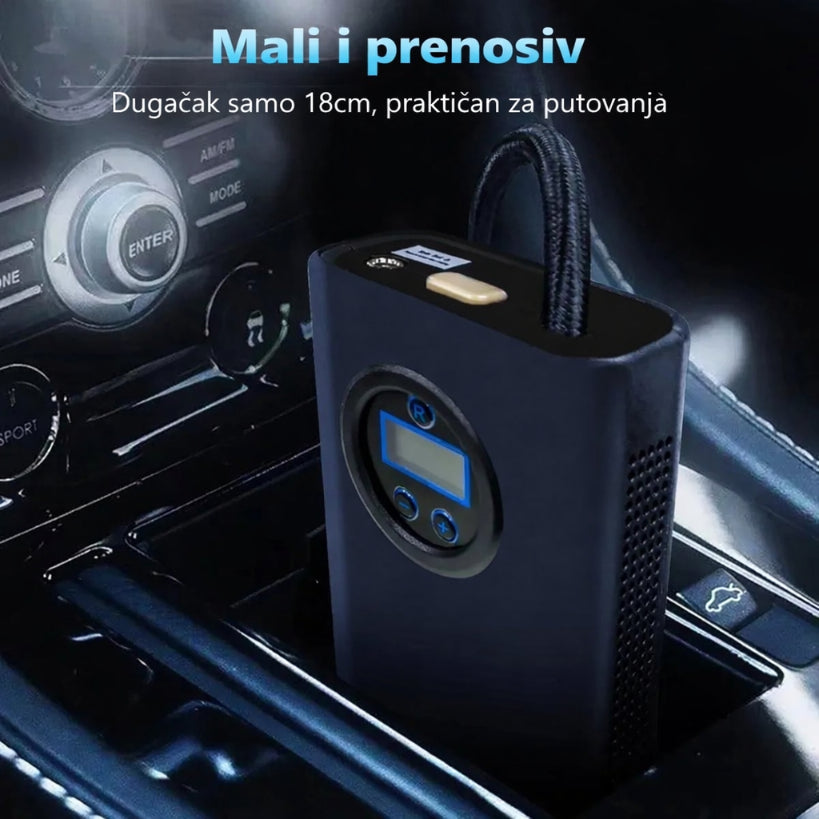 Digitalni Punjivi Kompresor za Gume