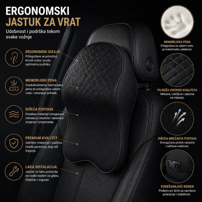 Ergonomski Jastuk za Vrat