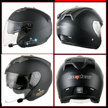 Učitaj sliku u galeriji, Jet Kaciga za Motor sa Bluetooth Handsfree Uređajem
