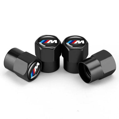 m valve caps black – detalj