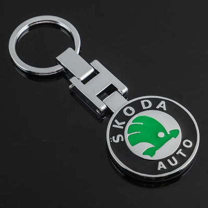 Metalni privezak za ključeve Škoda