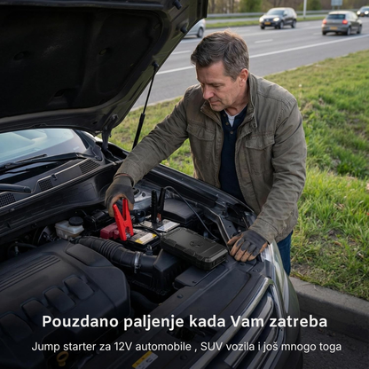 Pokreće većinu 12V vozila