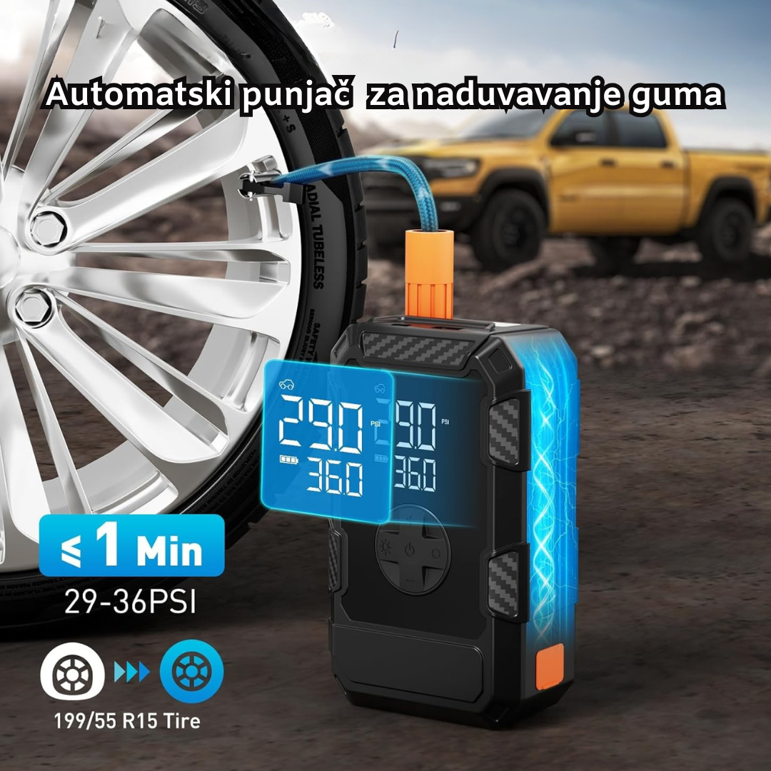 Maksimalni pritisak kompresora: 150 PSI