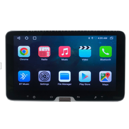 Multimedija 10″ 1DIN Android 360° QLED GPS WiFi Bluetooth