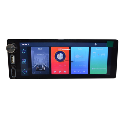 Multimedija 1DIN 6.9" Android 15 CarPlay GPS 4GB 32GB