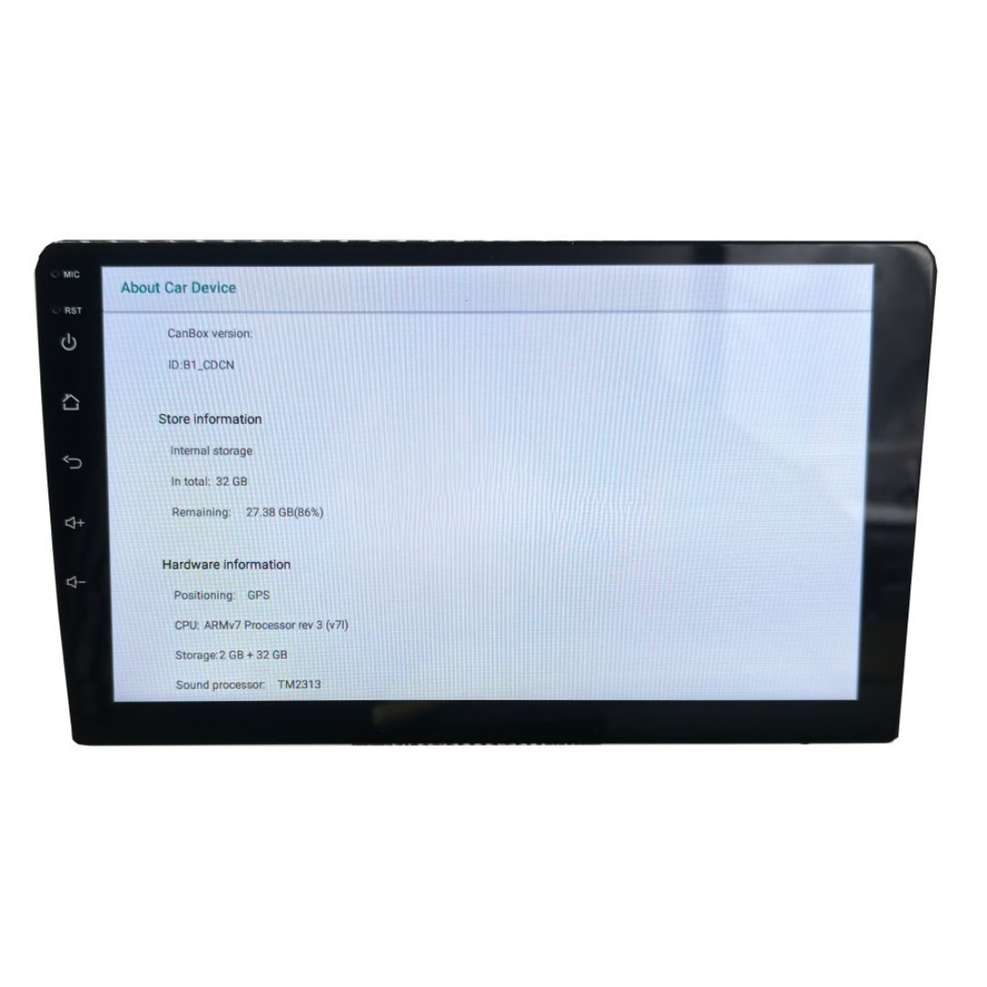 Multimedija 9″ IPS – GPS WiFi Bluetooth - 1DIN Android