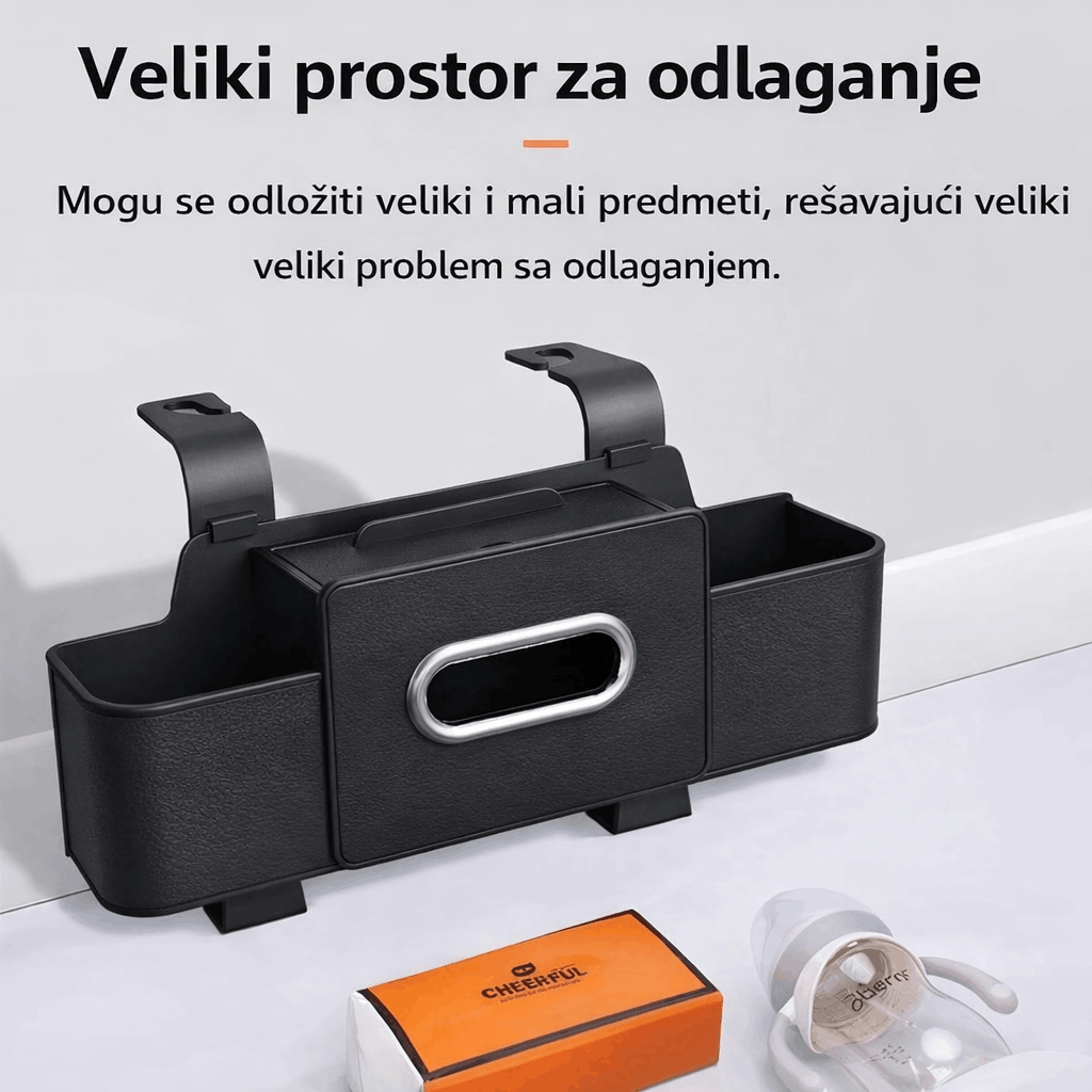 Praktični Organizeri za Auto Sedište - Set 2 Kom