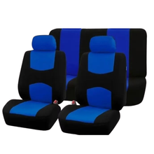 Učitaj sliku u galeriji, Presvlake za sedišta Univerzalne - Crno Plava
