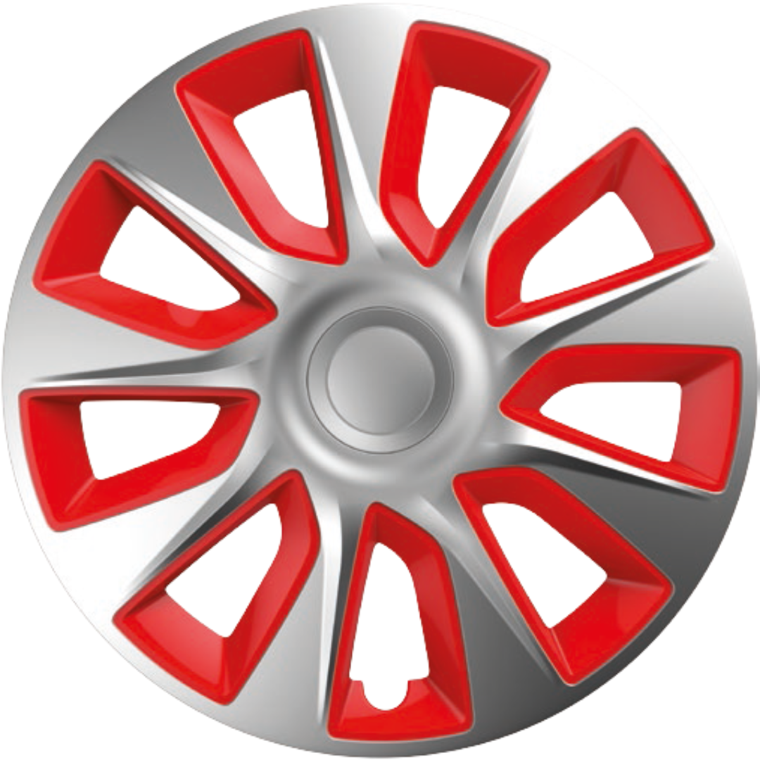 Ratkapne 15″ Stratos Silver & Red