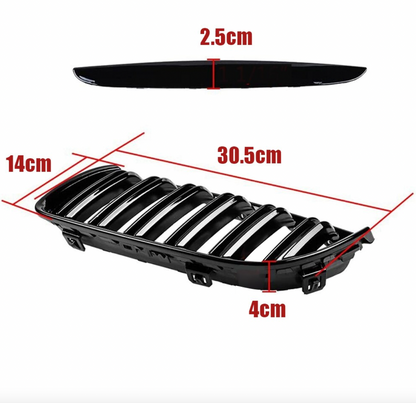 BMW Dupli Crni Grill Serija 3 E90 2005-2008
