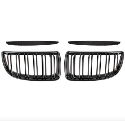 BMW Dupli Crni Grill Serija 3 E90 2005-2008
