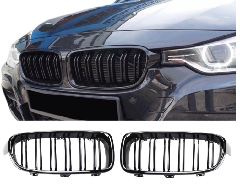 BMW Dupli Crni Grill Serija 3 F30 2012-2018
