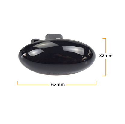 Dinamički Led Migavci Peugeot 206 207 307 407 Zatamnjeni