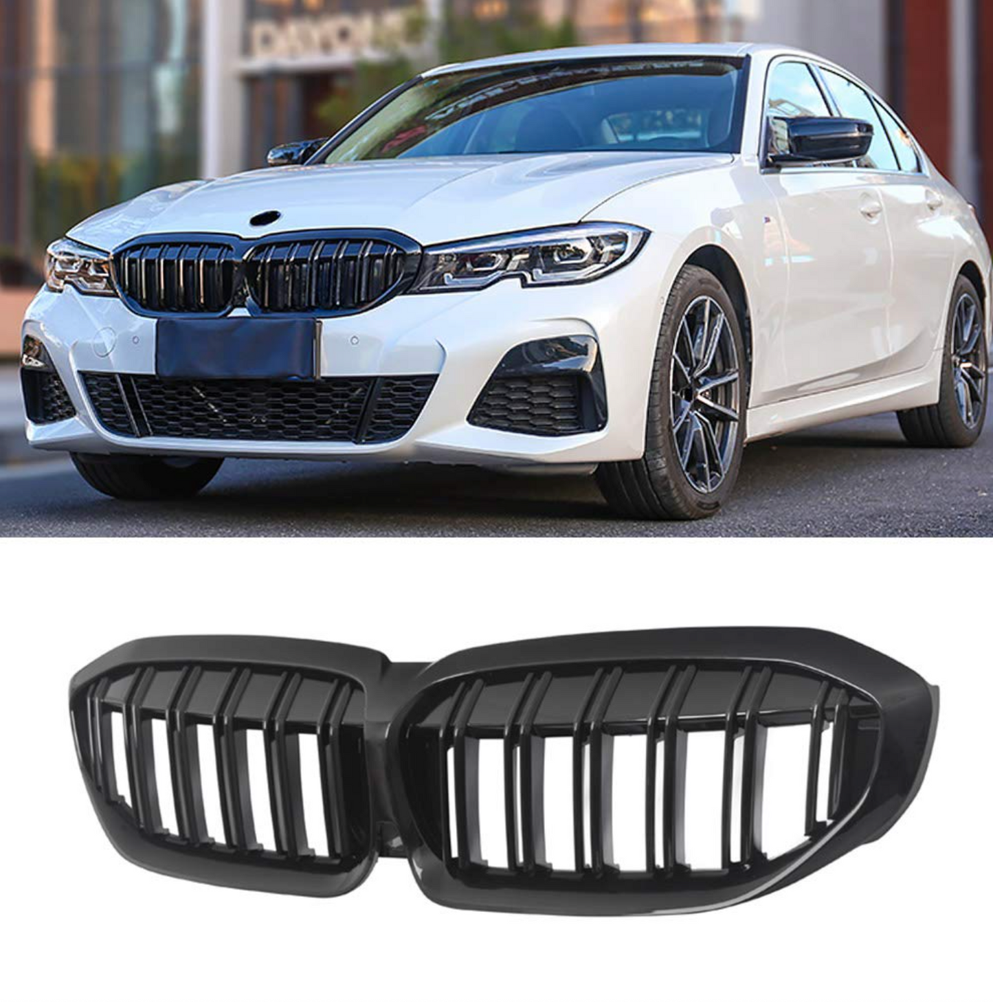BMW Dupli Crni Grill Serija 3 G20 2019-2022