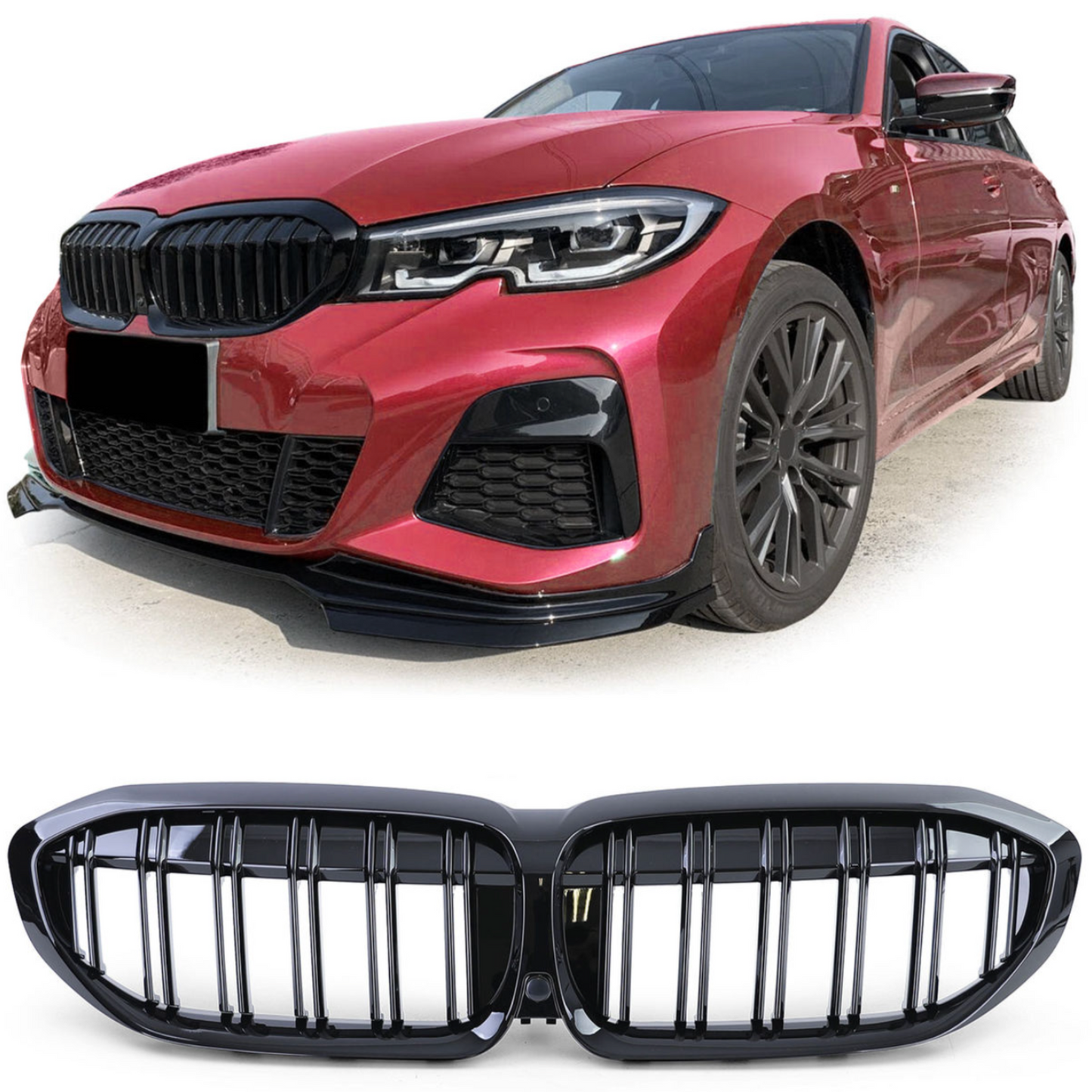 BMW Dupli Crni Grill Serija 3 G20 2019-2022